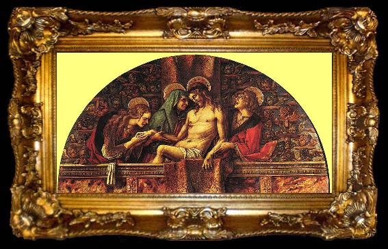 framed  Carlo Crivelli Pieta, ta009-2